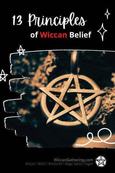 Wiccan tenets encompass quizlet